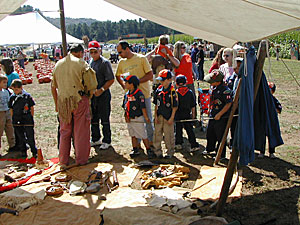 Educational opportunities abound at Uncle Shuck's, in Dawsonville, Georgia
